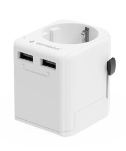 Gembird Universal Τροφοδοτικό 12W (TPA-EU2A12-01-W)