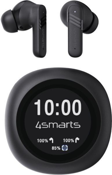 4Smarts SkyBuds Screen Pro ANC Μαύρα