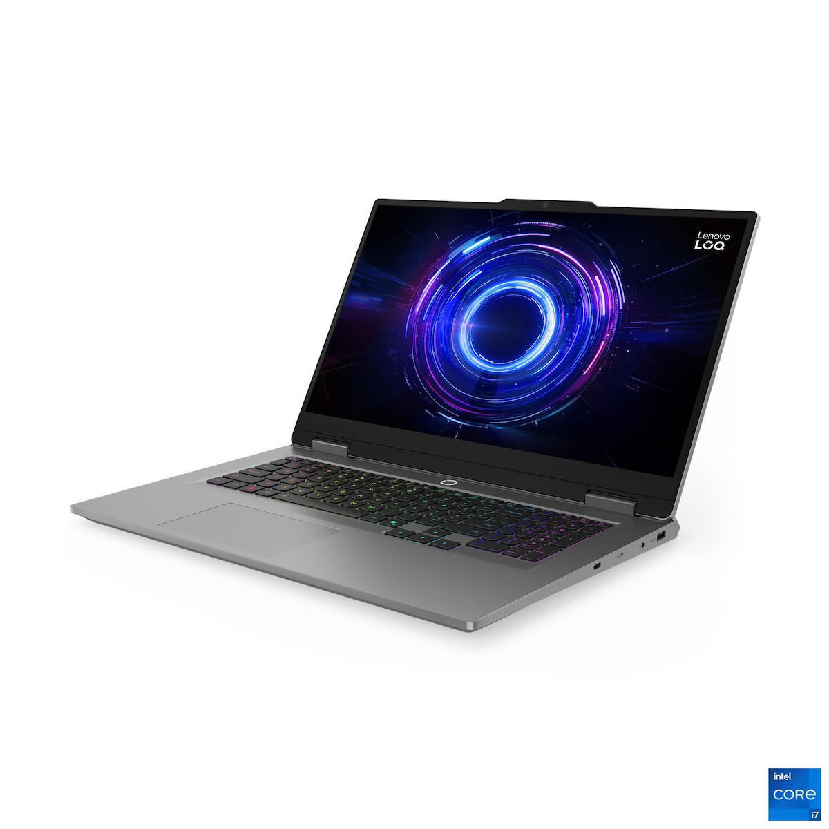 Lenovo LOQ 17IRX10 17.3" IPS FHD 165Hz (i7-13650HX/16GB/512GB SSD/GeForce RTX 5060/No OS) Luna Grey (US Keyboard) - Image 3