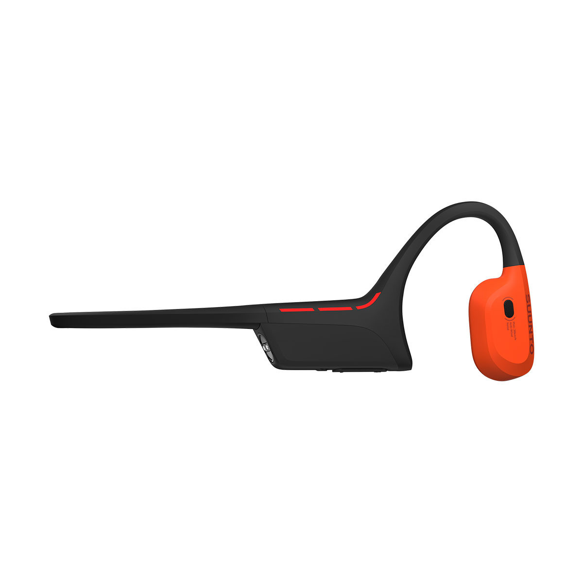 Suunto Wing 2 Bone Conduction Bluetooth Handsfree Ακουστικά με Αντοχή στον Ιδρώτα και Θήκη Φόρτισης Πορτοκαλί - Image 3