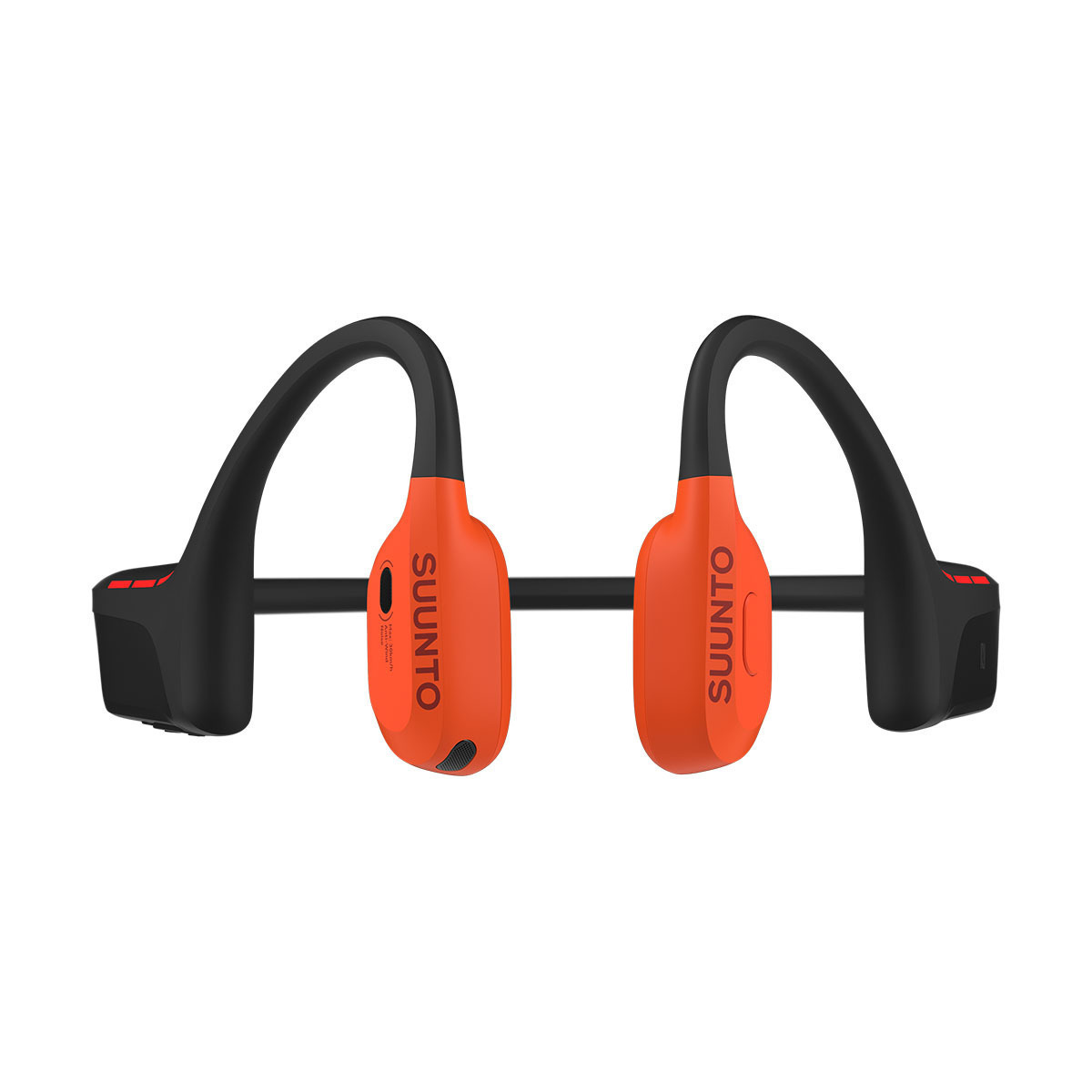 Suunto Wing 2 Bone Conduction Bluetooth Handsfree Ακουστικά με Αντοχή στον Ιδρώτα και Θήκη Φόρτισης Πορτοκαλί - Image 5