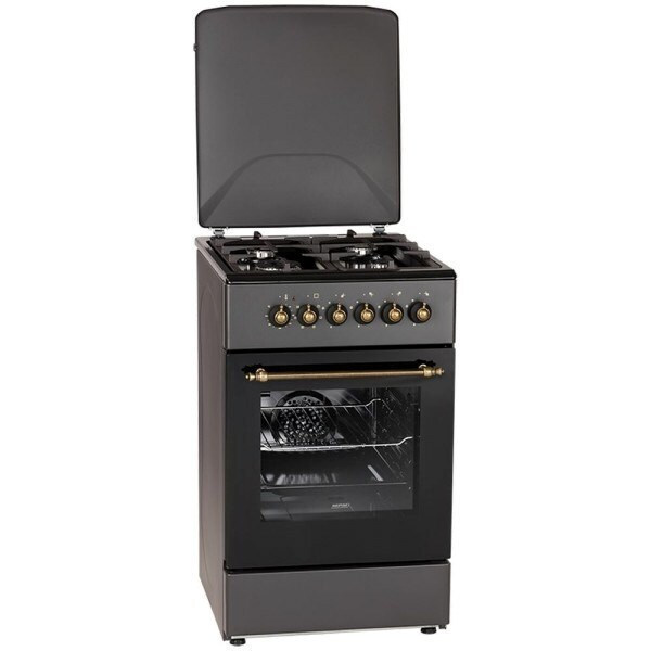 MPM Ελεύθερη με Εστίες Υγραερίου Black MPM-56-KRM-13