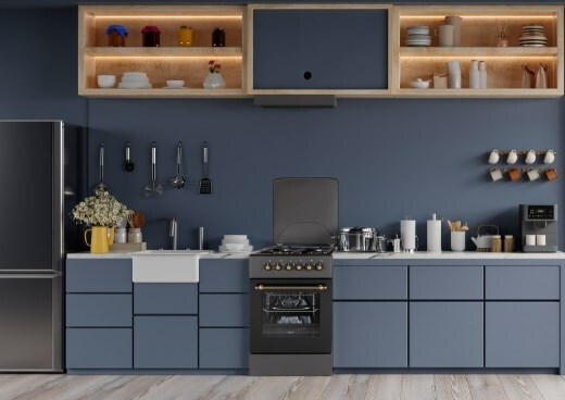 MPM Ελεύθερη με Εστίες Υγραερίου Black MPM-56-KRM-13 - Image 4