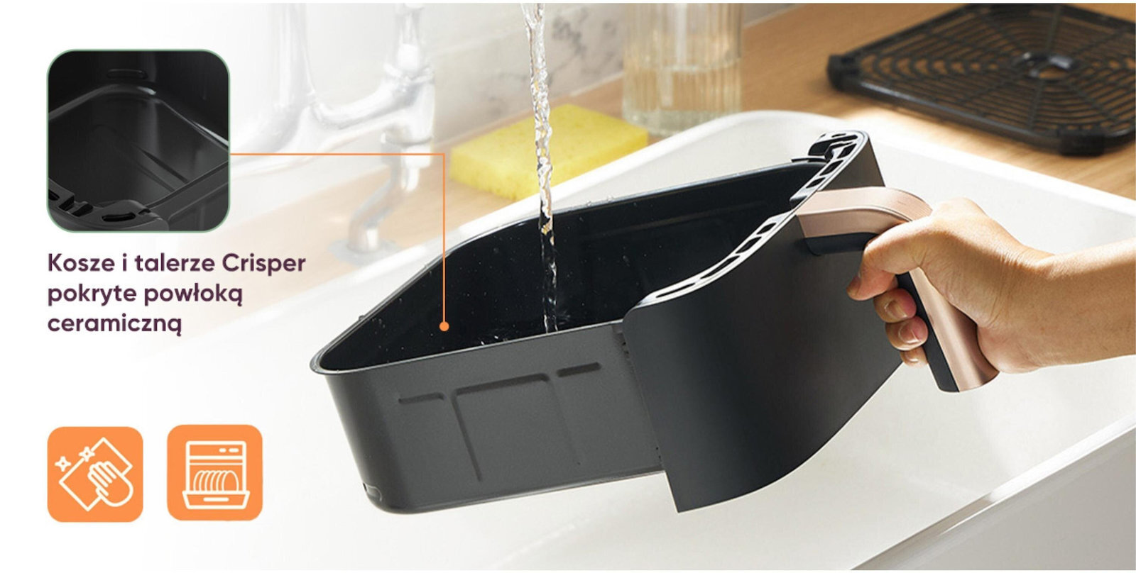 Cosori Turbo Tower Pro 10.8lt με Wi-Fi Μαύρο - Image 10