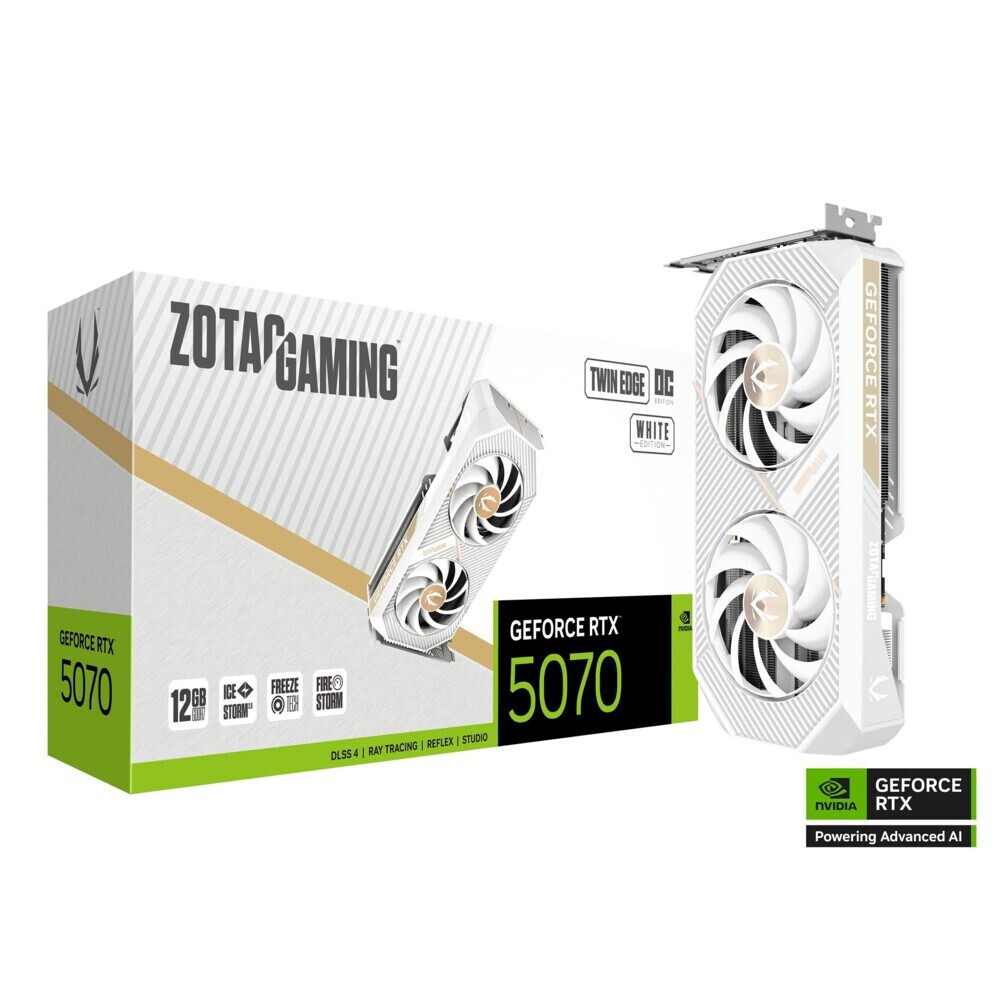 Zotac GeForce RTX 5070 12GB Twin Edge OC White Edition - Image 6