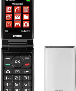 Brondi Magnum 4 Dual SIM Κινητό με Κουμπιά Λευκό