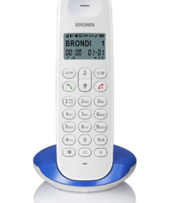 Brondi Lotus Ασύρματο Τηλέφωνο Λευκό/Μπλε