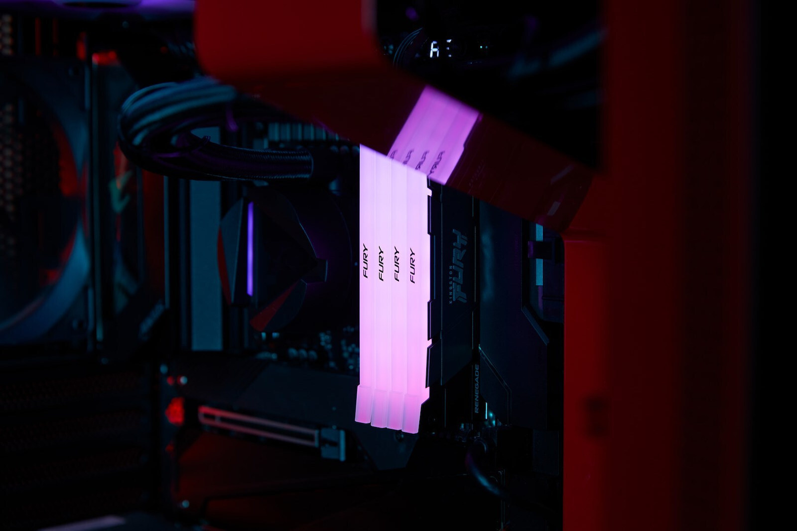 Kingston Fury Renegade Rgb DDR4 με Module 1x16GB και Ταχύτητα 3200 για Desktop KF432C16RB12A/16 - Image 4
