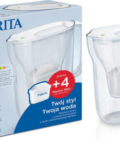 Brita Style Essential Κανάτα Σερβιρίσματος Πλαστική White με Φίλτρο 2400ml