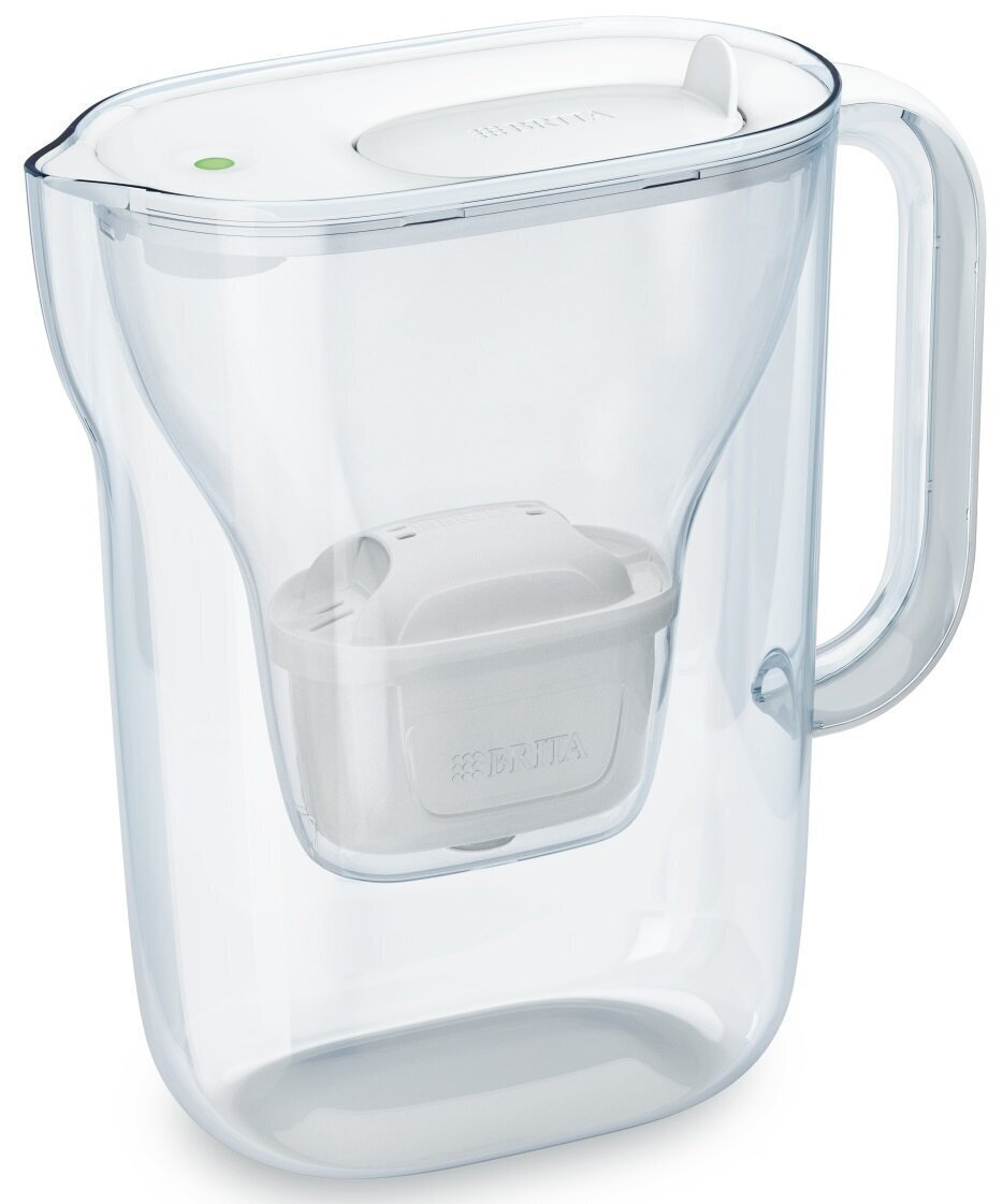 Brita Style Essential Κανάτα Σερβιρίσματος Πλαστική White με Φίλτρο 2400ml - Image 3