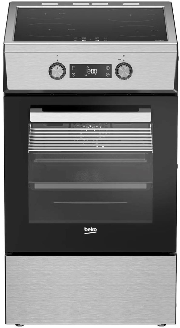 Beko FSM59300XDS Κουζίνα 60lt με Επαγωγικές Εστίες Π50εκ.