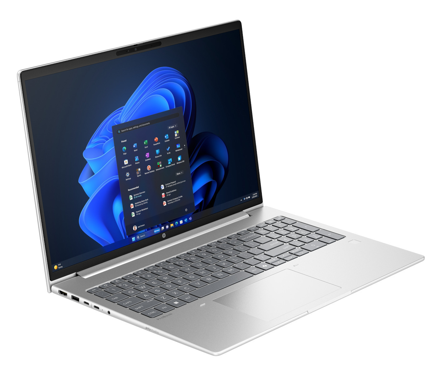 HP ProBook 4 G1ah 16" IPS FHD+ (Ryzen 5-220/24GB/512GB SSD/W11 Pro) (International English Keyboard) - Image 2