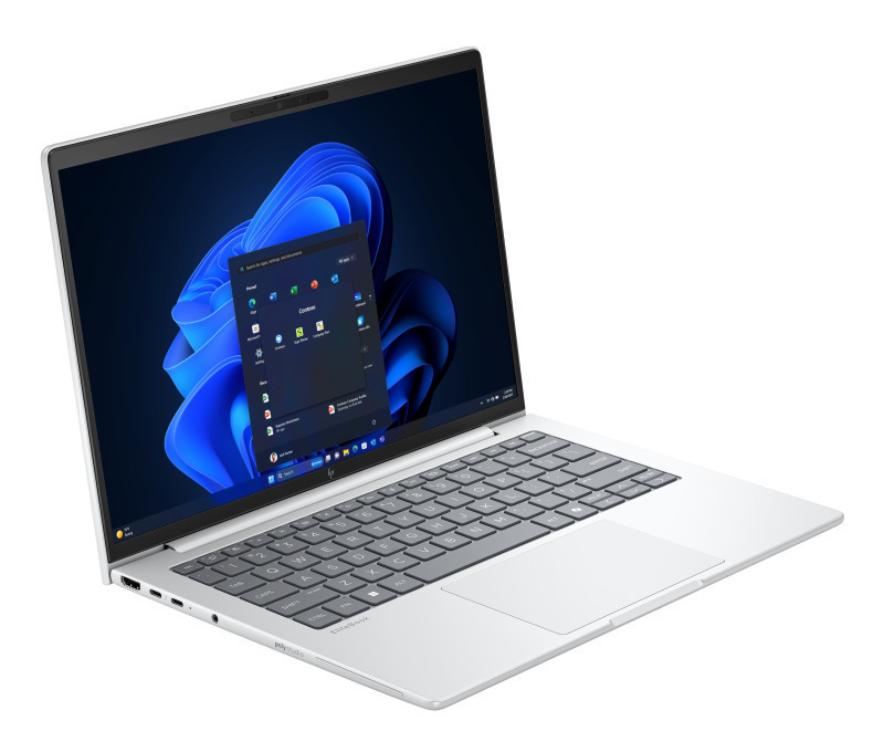 HP EliteBook 8 G1i 14" IPS FHD+ (Ultra 5-225U/24GB/512GB SSD/W11 Pro) Glacier Silver (International English Keyboard) - Image 2
