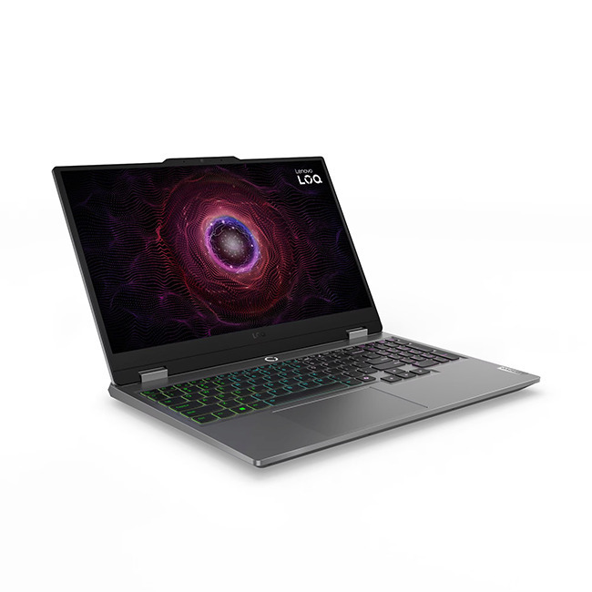 Lenovo LOQ 15ARP9 15.6" IPS FHD 144Hz (Ryzen 5-7235HS/16GB/512GB SSD/GeForce RTX 4050/No OS) Luna Grey (US Keyboard) - Image 2