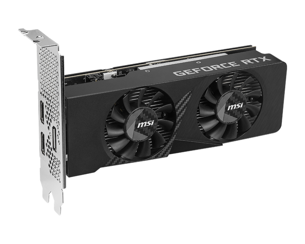 MSI GeForce RTX 3050 6GB GDDR6 LP E 6G OC Κάρτα Γραφικών - Image 3