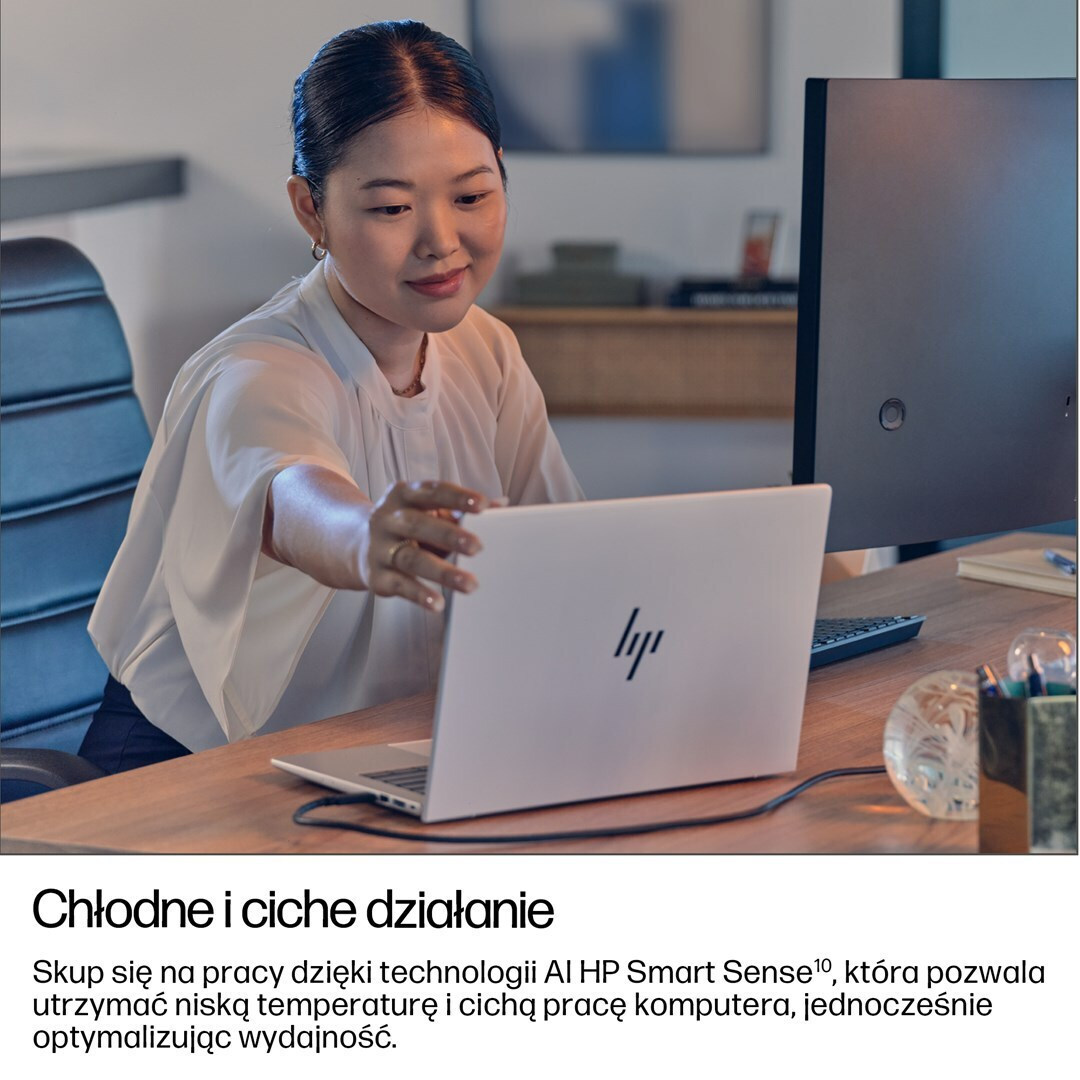 HP EliteBook 8 G1i 14" IPS FHD+ (Ultra 5-225U/24GB/512GB SSD/W11 Pro) Glacier Silver (International English Keyboard) - Image 5