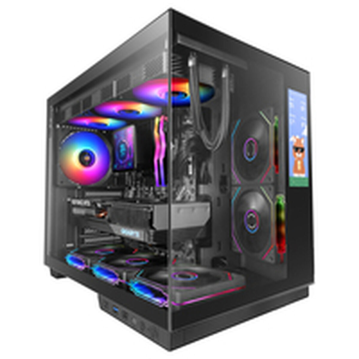 Mars Gaming MC-MIRAGE Gaming Midi Tower Κουτί Υπολογιστή Μαύρο - Image 5