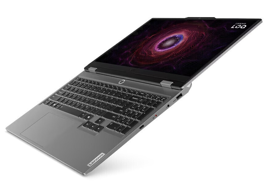 Lenovo LOQ 15ARP9 15.6" IPS FHD 144Hz (Ryzen 5-7235HS/16GB/512GB SSD/GeForce RTX 4050/W11 Home) Luna Grey (International English Keyboard) - Image 2