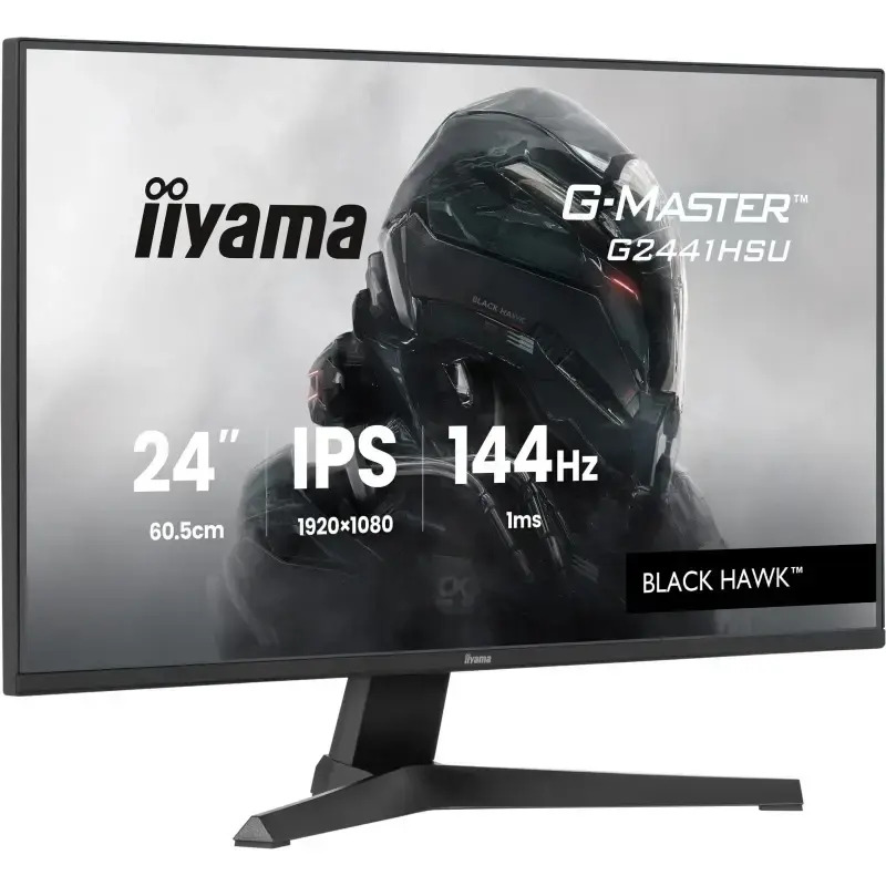 Iiyama G-Master Black Hawk IPS Monitor 23.8" FHD 1920x1080 144Hz - Image 2