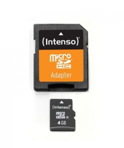 Intenso microSDHC 4GB Class 4 με αντάπτορα