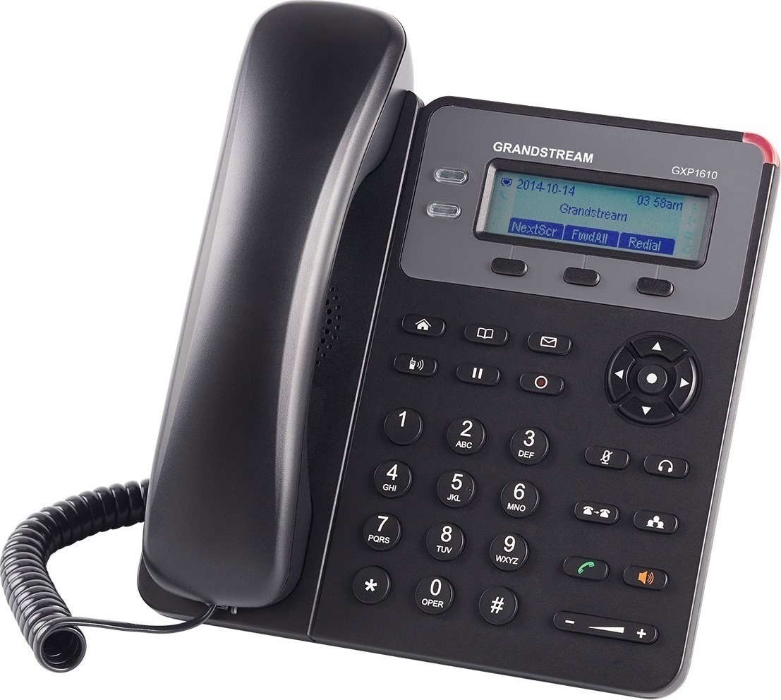 Grandstream GXP-1610 Ενσύρματο Τηλέφωνο IP Μαύρο - Image 2