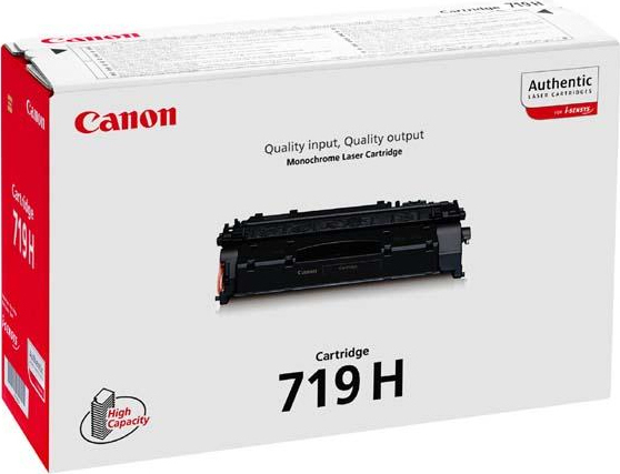 Canon 719H Γνήσιο Toner Laser Εκτυπωτή Μαύρο 6400 Σελίδων (3480B012) - Image 2