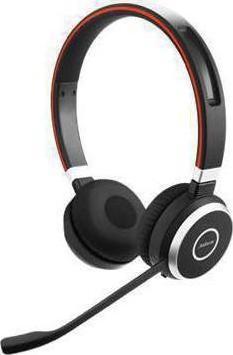 Jabra Evolve 65 MS Stereo Ασύρματα On Ear Multimedia Ακουστικά με μικροφωνο και σύνδεση Bluetooth / USB-A - Image 2