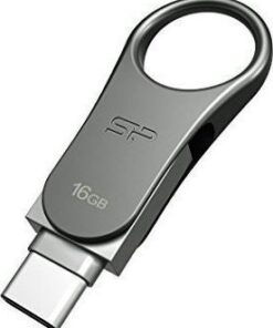 Alternative view of Silicon Power Mobile C80 16GB USB 3.1 Stick με σύνδεση USB-A & USB-C Ασημί