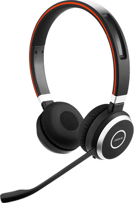 Jabra Evolve 65 UC Stereo Ασύρματα On Ear Multimedia Ακουστικά με μικροφωνο και σύνδεση USB-A / Bluetooth - Image 4