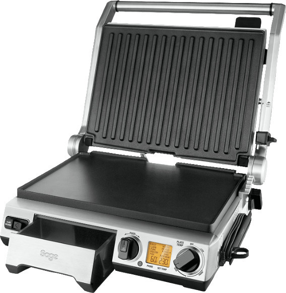 Sage The Smart Grill Pro Τοστιέρα Γκριλιέρα 2400W Inox - Image 2