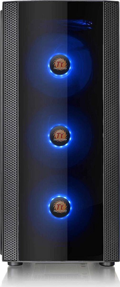 Thermaltake Versa J25 Tempered Glass RGB Edition Gaming Midi Tower Κουτί Υπολογιστή με Πλαϊνό Παράθυρο Μαύρο - Image 2