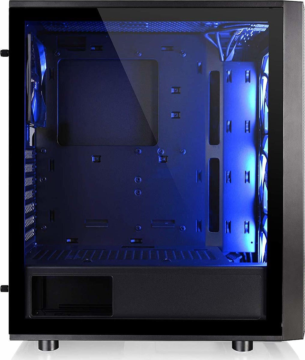 Thermaltake Versa J25 Tempered Glass RGB Edition Gaming Midi Tower Κουτί Υπολογιστή με Πλαϊνό Παράθυρο Μαύρο - Image 5