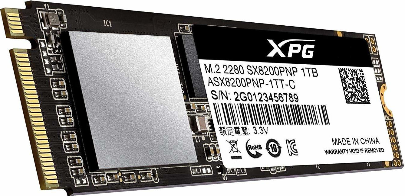 Adata XPG SX8200 Pro SSD 1TB M.2 NVMe PCI Express 3.0 ASX8200PNP-1TT-C - Image 2