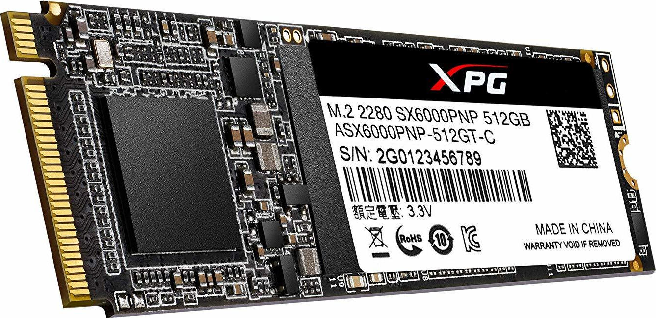 Adata XPG SX6000 Pro SSD 512GB M.2 NVMe PCI Express 3.0 ASX6000PNP-512GT-C - Image 2