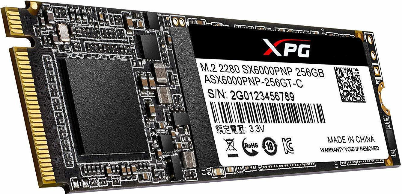 Adata XPG SX6000 Pro SSD 256GB M.2 NVMe PCI Express 3.0 ASX6000PNP-256GT-C - Image 2