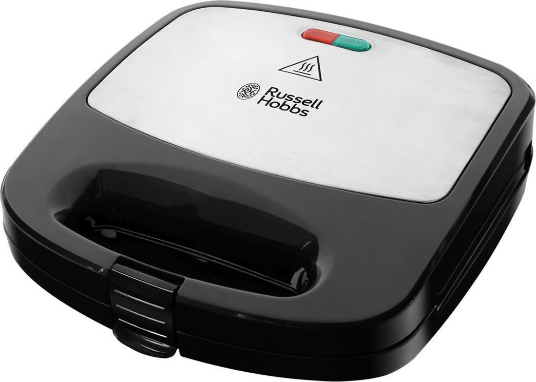 Russell Hobbs Τοστιέρα με Αποσπώμενες Πλάκες για 2 Τοστ 750W Inox 24540