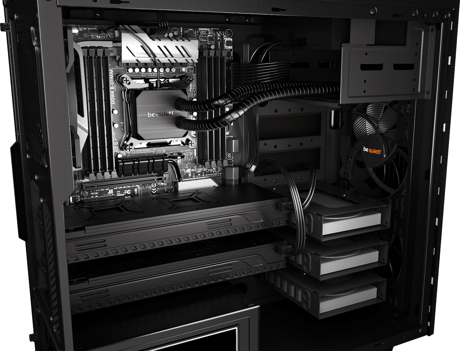 Be Quiet Pure Base 600 Midi Tower Κουτί Υπολογιστή Μαύρο - Image 5