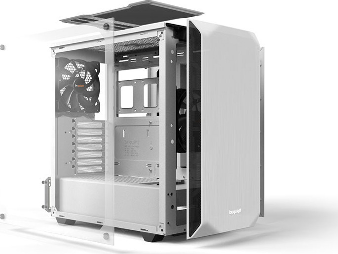 Be Quiet Pure Base 500 Midi Tower Κουτί Υπολογιστή με Πλαϊνό Παράθυρο Λευκό - Image 15