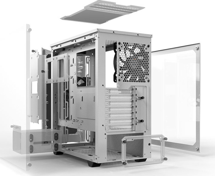 Be Quiet Pure Base 500 Midi Tower Κουτί Υπολογιστή με Πλαϊνό Παράθυρο Λευκό - Image 20
