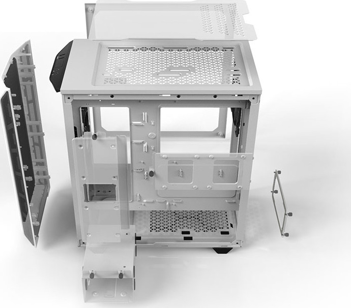 Be Quiet Pure Base 500 Midi Tower Κουτί Υπολογιστή με Πλαϊνό Παράθυρο Λευκό - Image 26