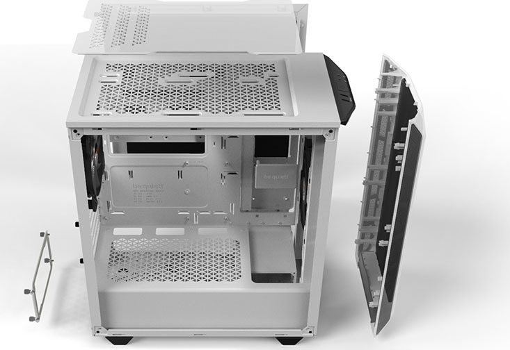 Be Quiet Pure Base 500 Midi Tower Κουτί Υπολογιστή με Πλαϊνό Παράθυρο Λευκό - Image 24