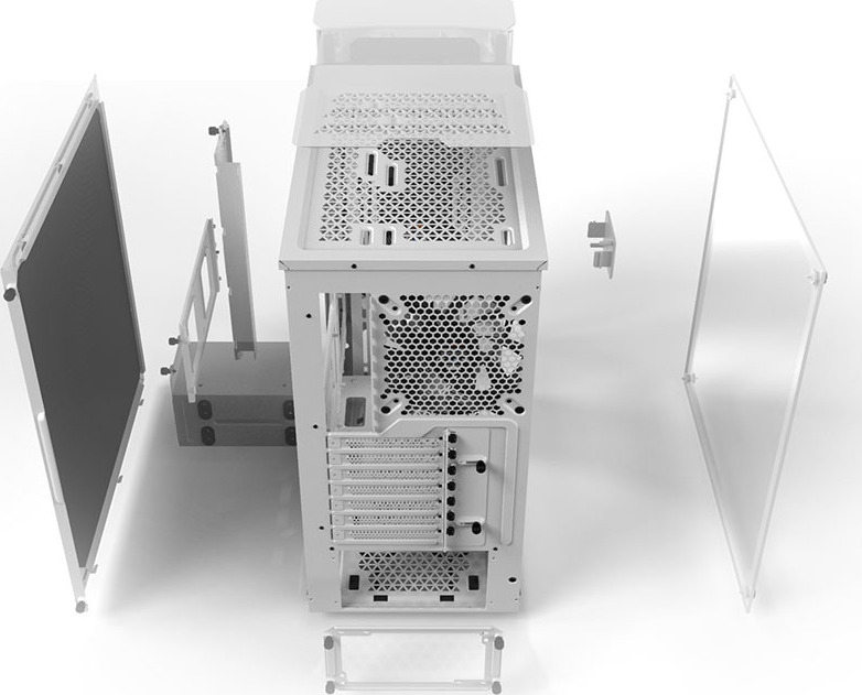 Be Quiet Pure Base 500 Midi Tower Κουτί Υπολογιστή με Πλαϊνό Παράθυρο Λευκό - Image 25