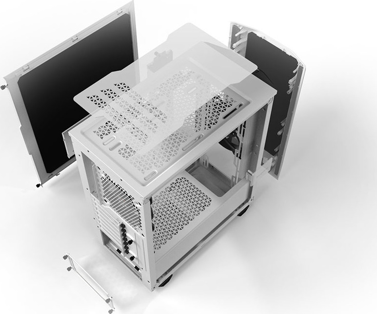 Be Quiet Pure Base 500 Midi Tower Κουτί Υπολογιστή με Πλαϊνό Παράθυρο Λευκό - Image 35
