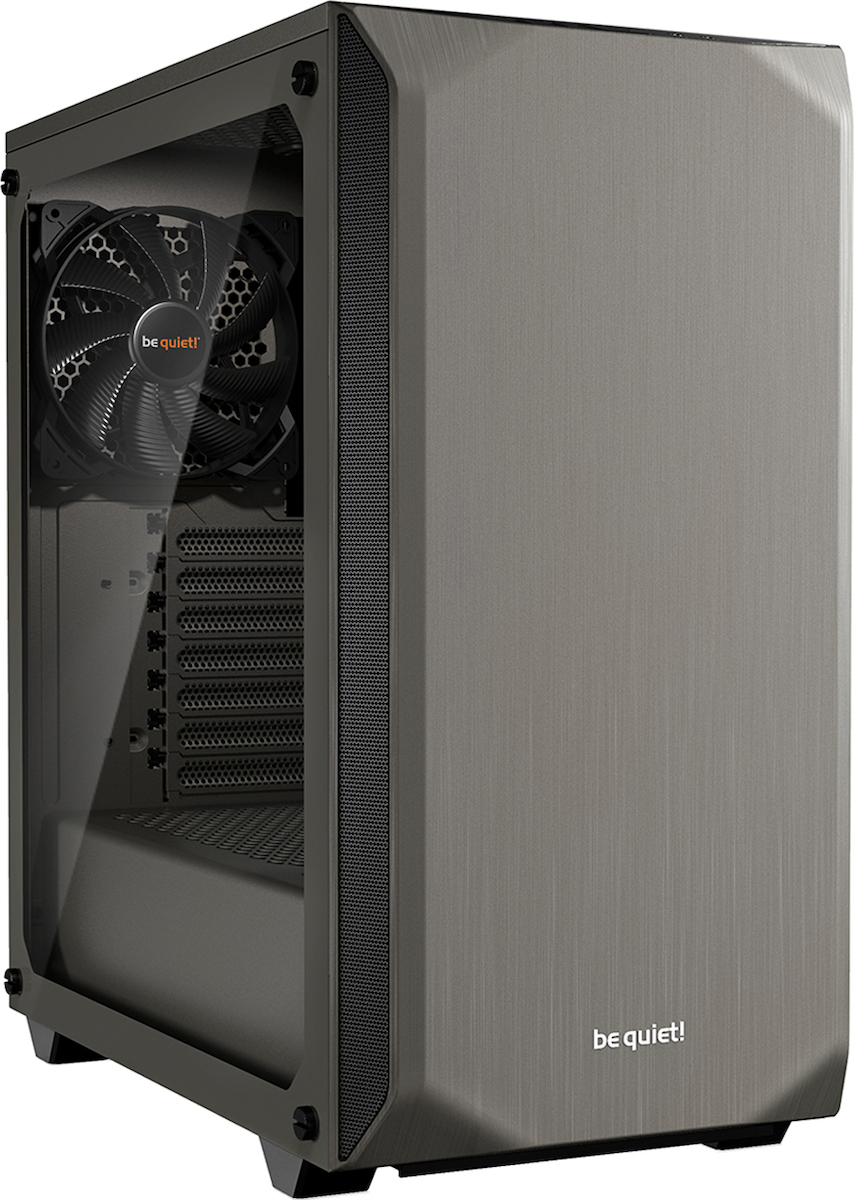 Be Quiet Pure Base 500 Midi Tower Κουτί Υπολογιστή με Πλαϊνό Παράθυρο Γκρι