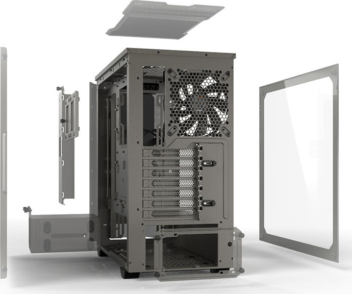 Be Quiet Pure Base 500 Midi Tower Κουτί Υπολογιστή με Πλαϊνό Παράθυρο Γκρι - Image 27