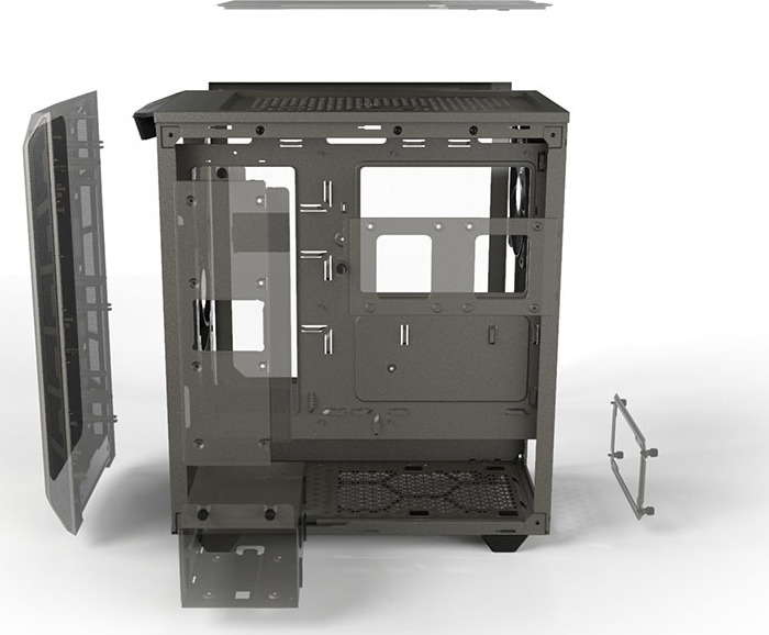Be Quiet Pure Base 500 Midi Tower Κουτί Υπολογιστή με Πλαϊνό Παράθυρο Γκρι - Image 34