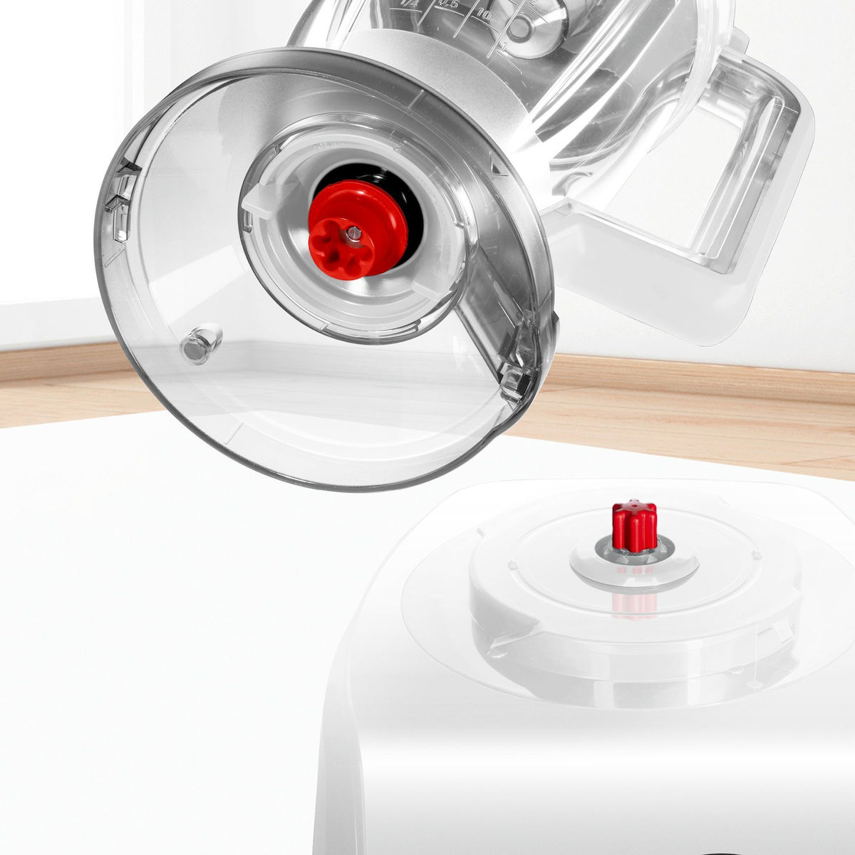 Bosch MC812W501 Πολυμίξερ 1000W με Κάδο 3.9lt και Κανάτα Μπλέντερ Λευκό - Image 5