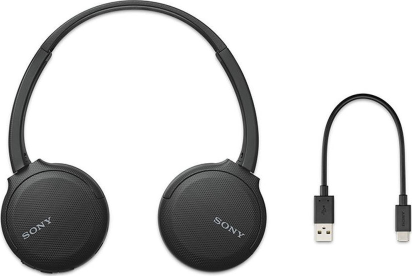 Sony WH-CH510 Ασύρματα / Ενσύρματα On Ear Ακουστικά με 35 ώρες Λειτουργίας και Quick Charge Μαύρα - Image 5