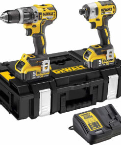 Dewalt DCK266P2 Σετ Κρουστικό Δραπανοκατσάβιδο & Παλμικό Κατσαβίδι Brushless 18V με 2 Μπαταρίες 5Ah και Θήκη