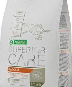 Nature's Protection Superior Care Red Coat Grain Free 10kg Ξηρά Τροφή χωρίς Σιτηρά & Γλουτένη για Ενήλικους Σκύλους με Πουλερικά και Ρύζι